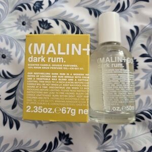 MALIN AND GOETZ DARK RUM SET - SLIGHTLY USED